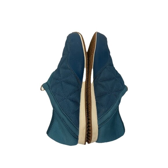 Teva Ember Slip on Puffer Moc. Turquoise Boys Size 5 - Picture 3 of 4